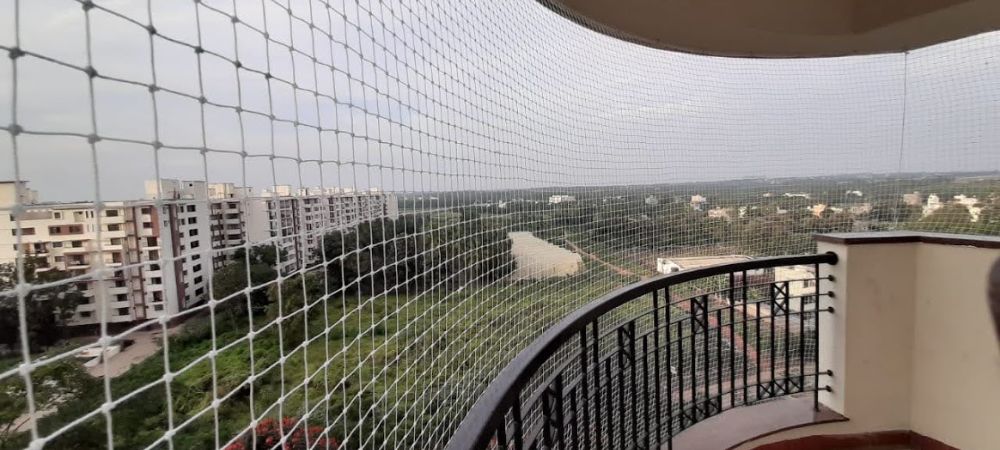 Balcony Safety Nets Fixing Near Me Charges in Pune